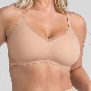 Honeylove CrossOver Bra, Color Sand